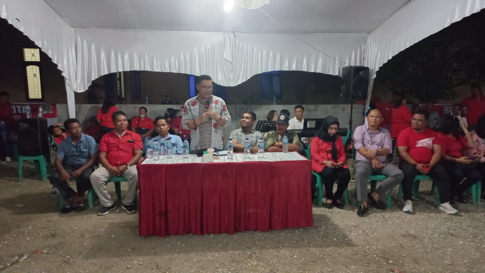 Reses DPRD Riau, Robin Hutagalung Silaturahmi dengan Masyarakat Palas