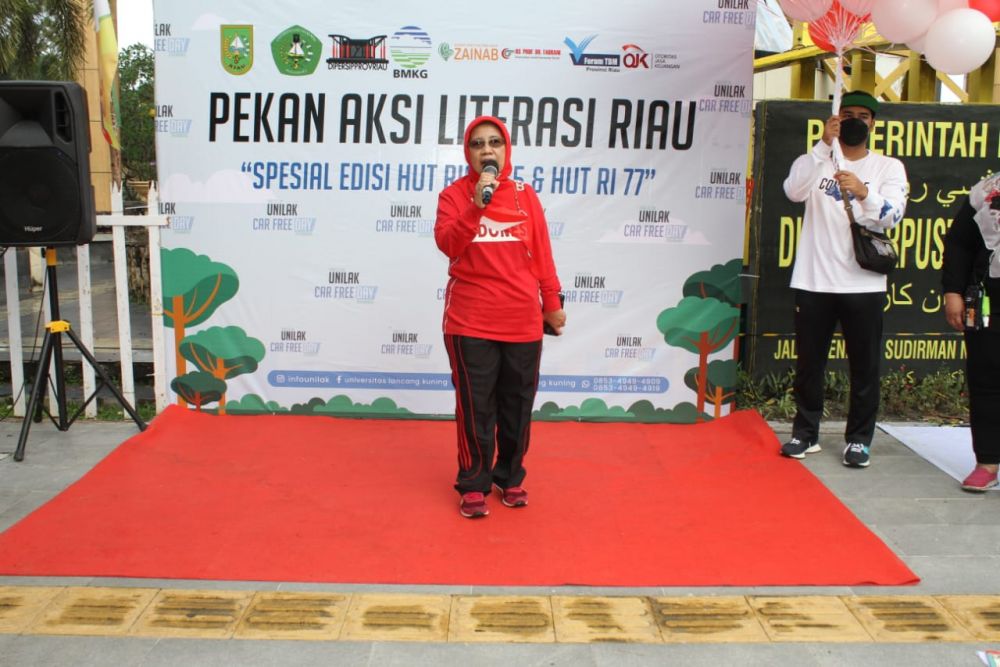 Sempena Hari Jadi ke-65 Riau, Dispersip Riau Gelar Literasi Bersama