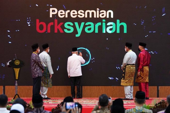 Sah! Diresmikan Wapres RI, Bank Riau Kepri Jadi BRK Syariah