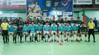 Selamat! AMANAH FC Juarai Turnamen Piala Futsal Bergilir 234 SC DumaiÂ 