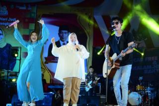 Heboh! Tri Suaka dan Nabila Maharani Meriahkan Hari Jadi ke-510 Bengkalis