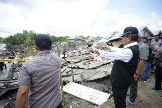 Pemkab Inhil Berencana Relokasi Warga yang Terdampak Longsor