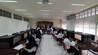60 Peserta Ikuti Ujian Seleksi Bidikmisi Bhakti Negeri Pemprov Riau di PCR