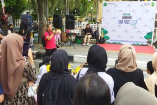 Unilak dan Dinas Perpustakaan Arsip Hadir di Area CFD