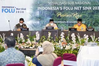Didukung oleh Pemprov Riau, Apa Itu FOLU Net Sink 2030?
