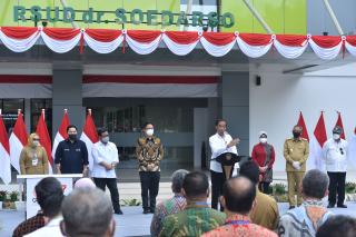 Resmikan Tower Baru RSUD Soedarso, Presiden Tekankan Pentingnya Peningkatan Sistem Kesehatan Nasiona