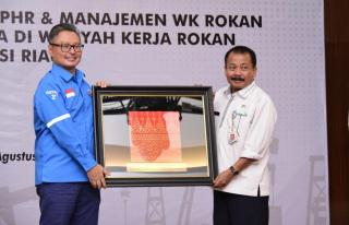 Silaturahmi Bersama PT Pertamina Hulu Rokan, Bupati Bengkalis Sampaikan Enam Pesan Ini