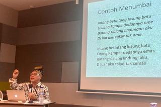 Kemendikbud Ristek Minta LAM Riau Evaluasi Pantun Sebagai Warisan Budaya Tak Benda