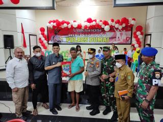 Wali Kota Siap Wujudkan Vaksinasi 100 Persen di Kota Dumai