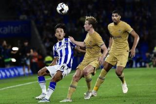 Barcelona Bungkam Tuan Rumah Real Sociedad dengan Skor 1-4