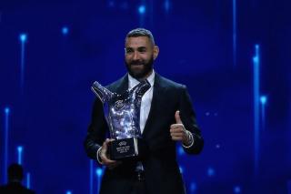 Karim Benzema Menang UEFA Men's Player of the Year