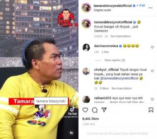 Bopak Castello Ngaku Pernah Pacari Tamara Bleszynski, Netizen: Tepuk Tangan...
