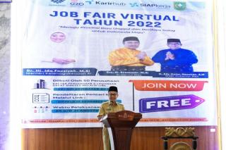 Ribuan Pelamar Kerja Kunjungi Job Fair Virtual 2022