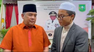 Wagubri Kembali Kunjungi Mahasiswa Riau di Al Azhar Kairo