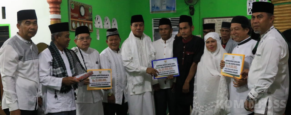 Plt Bupati Subuh Barokah Bersama Warga Cerenti
