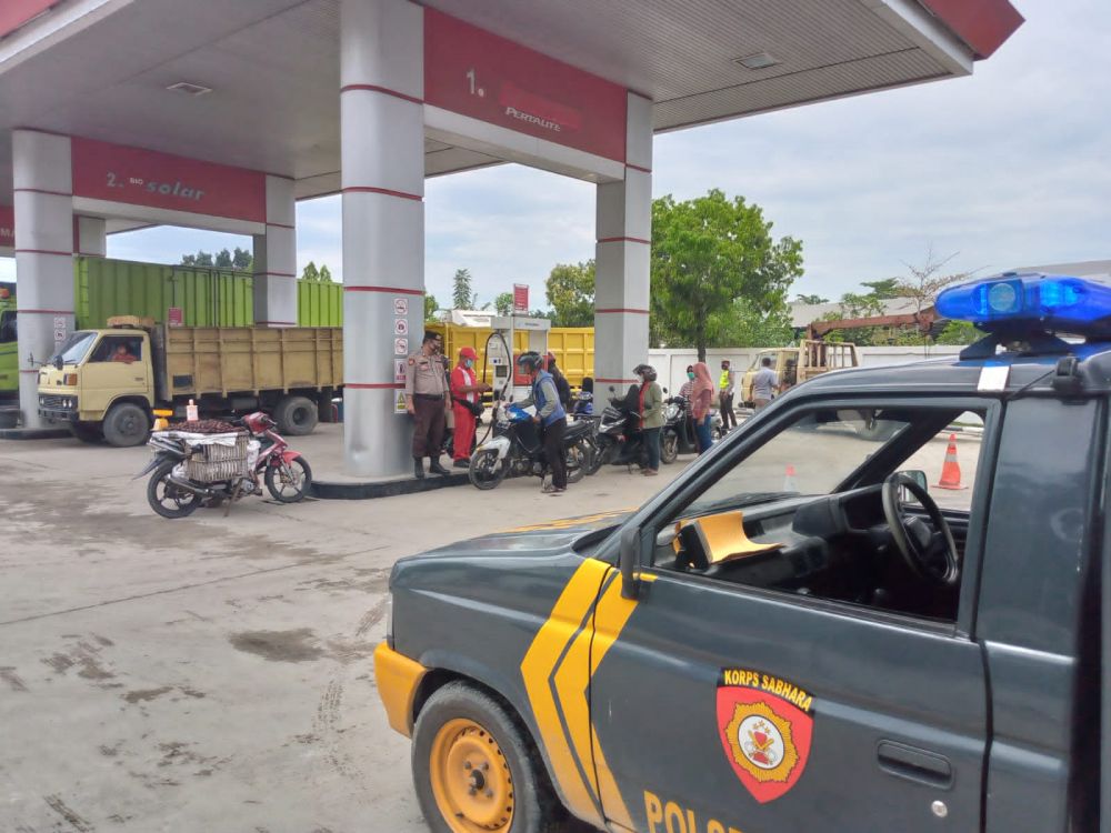 Polresta Pekanbaru Turunkan Tim Antisipasi Antrean Panjang di SPBU