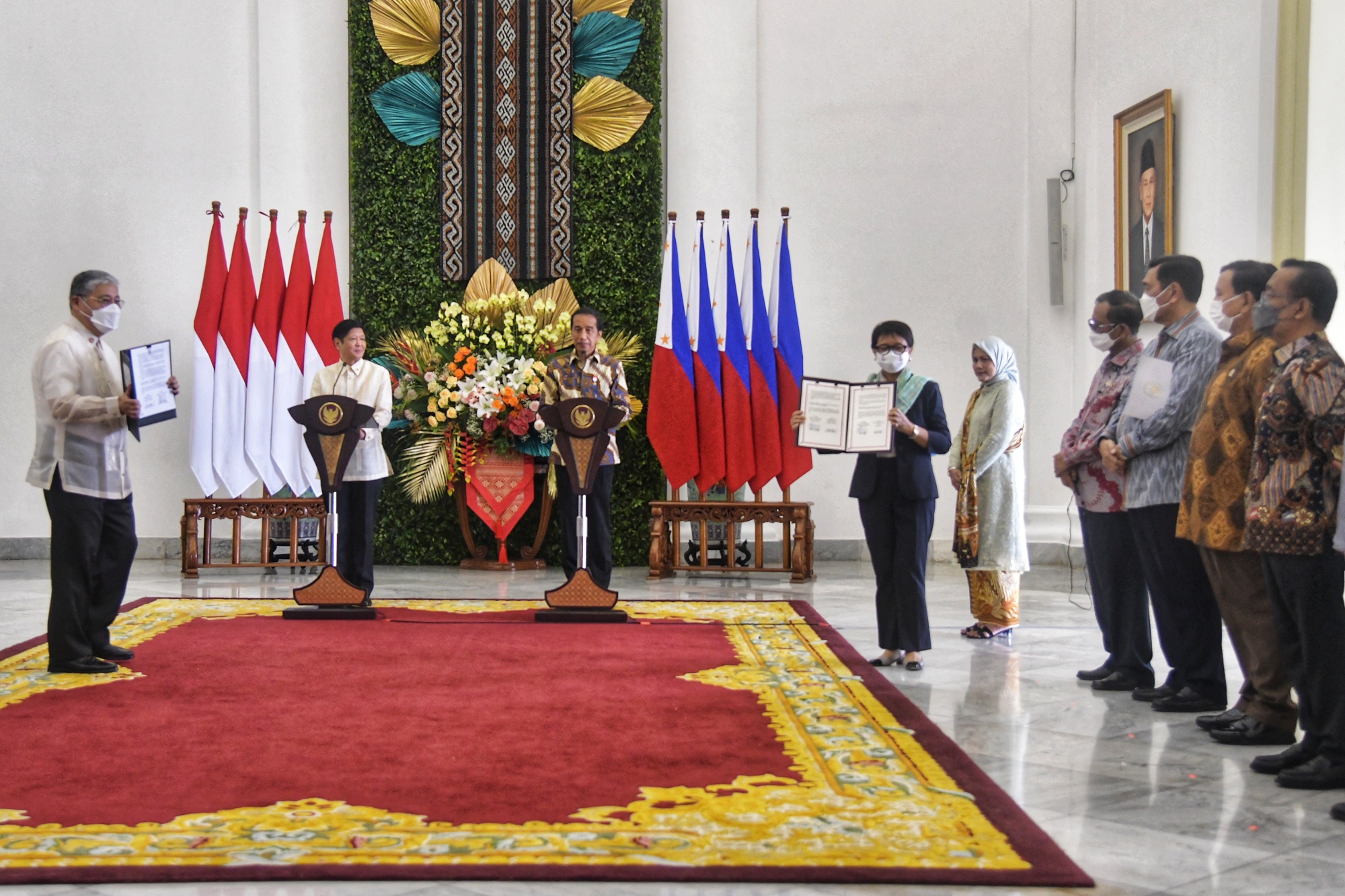 Kunjungan Presiden Marcos Jr, Indonesia dan Filipina Sepakati Empat Dokumen Kerja Sama