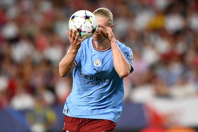 Erling Haaland, Man City Bungkam Tuan Rumah Sevilla