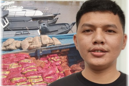 LSM AMATIR Pertanyakan Kasus 20 Ton Bawang Merah dan Cabai yang Diamankan Polda Riau
