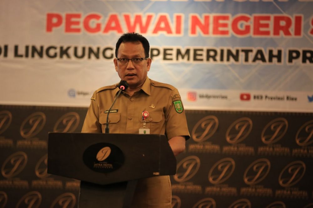Gantikan Joni Irwan, Tengku Fauzan Jabat Plt Sekwan DPRD Riau