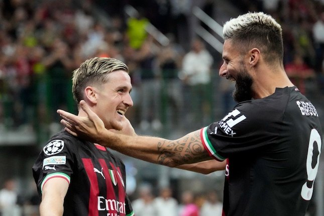 UCL 2022/2023: AC Milan Menang 3-1 Atas Dinamo Zagreb