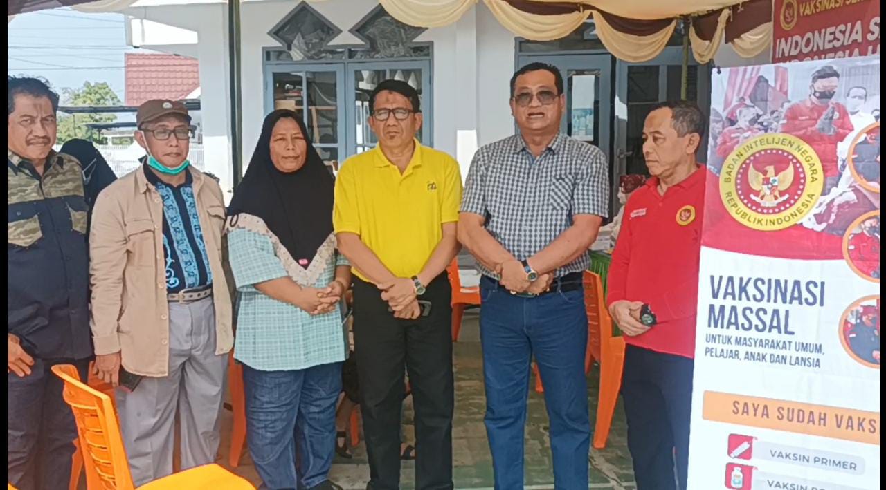 Ciptakan Herdi Immunity, Binda Riau Gelar Vaksinasi Massal Tingkat Mikro di Pematang Kapau