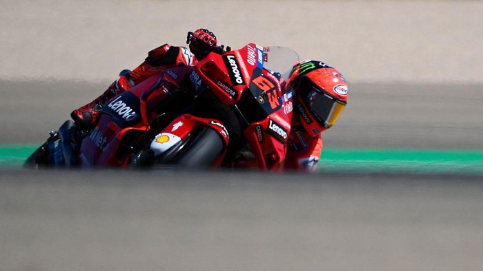 Francesco Bagnaia Raih Pole Kualifikasi MotoGP Aragon 2022