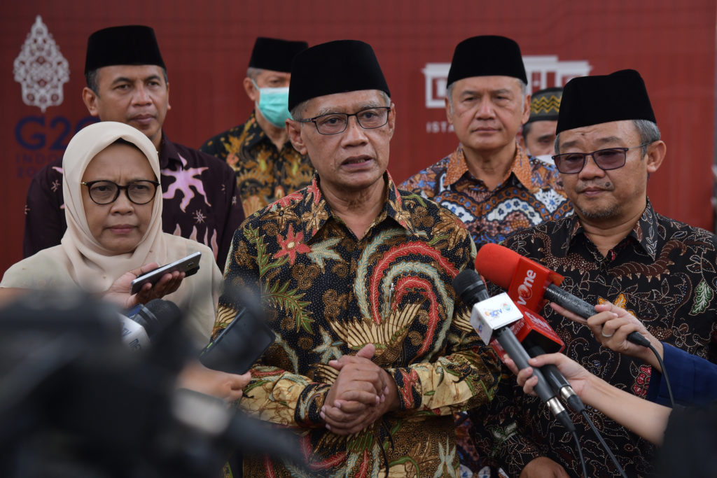 Presiden Joko Widodo Terima Pimpinan Pusat Muhammadiyah