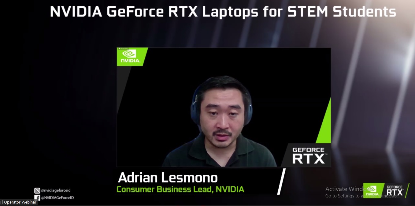Laptop NVIDIA GeForce RTX 30 Series, Bisa untuk Belajar, Bermain dan Bikin Konten