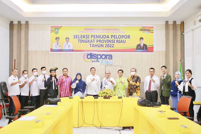 Dua Pemuda Wakili Riau Ikuti Pemilihan Pemuda Pelopor Nasional