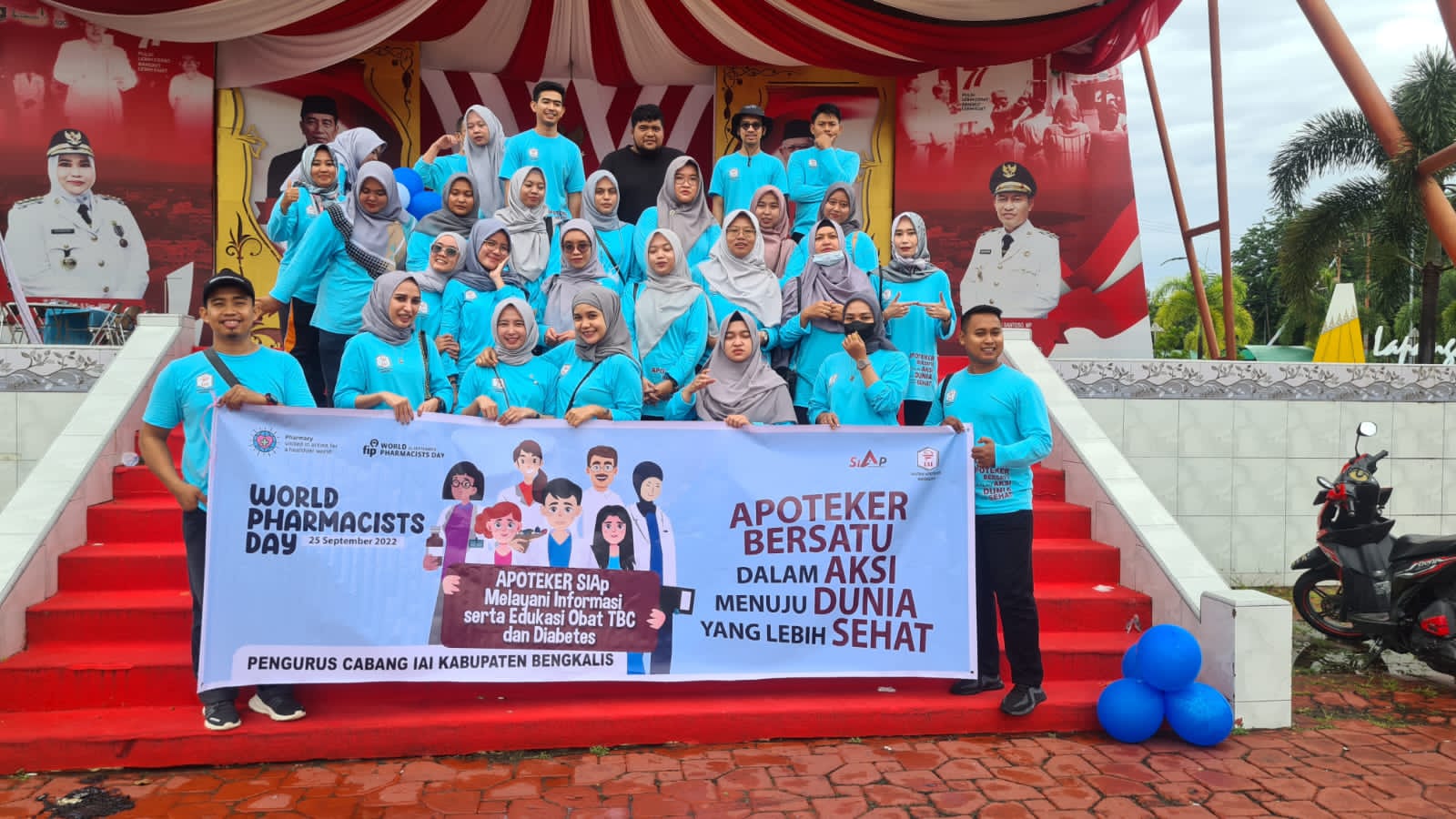 Hari Apoteker Sedunia, Pengurus IAI Bengkalis Gelar Berbagai Kegiatan