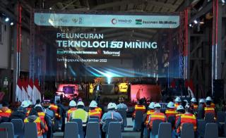Pertama di Asia Tenggara, Presiden Jokowi Luncurkan 5G Mining di PT Freeport Indonesia