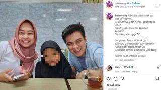 Baim Wong Datangi Bocah SD yang Viral karena Kutu, Netizen Malah Salfok Sama Wajah Ibu Guru