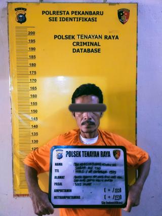 Ancam Korbannya Pakai Tombak, Pria di Pekanbaru Ini Diamankan Polisi