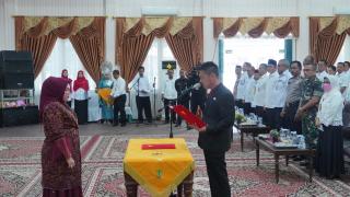 Sanimar Afrizal Diangkat dan Dikukuhkan Sebagai Bunda Literasi Kabupaten Rohil
