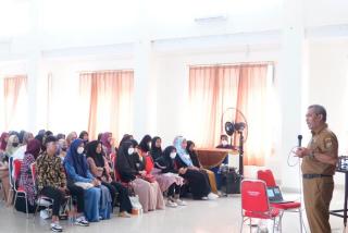 Pj Bupati Kampar Hadiri Seminar Mahasiswa Baru bersama EK LMND dan GMK Kampar