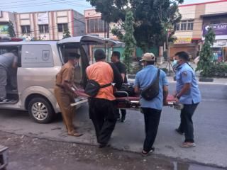 TRC Dinas Sosial Evakuasi Satu PPKS ke Rumah Sakit