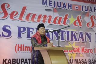 Bupati Sukiman Hadiri Pelantikan Pengurus DPC HKMI Rohul