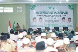 Bupati Wardan Buka Musda ke VII MUI Inhil