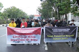 AMRIS Dukung UU Cipta Kerja dan Tolak Kampanye Negatif Industri Sawit di Riau