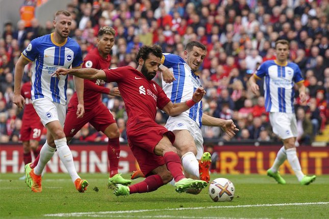 Tuan Rumah Liverpool Ditahan Imbang Brighton dengan Skor 3-3