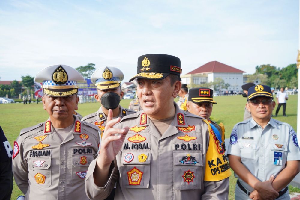 Kapolda Riau Minta Tak ada Perilaku Arogan dalam Apel Operasi ZebraÂ 