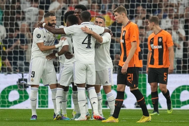 Liga Champions: Real Madrid Menang Tipis Atas Shakhtar Donetsk
