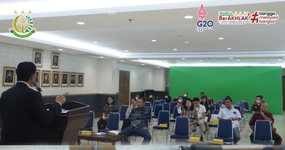 Kejati Riau Gelar Kegiatan Rutin Pembinaan Rohani Bagi Pegawai yang Beragama Kristen