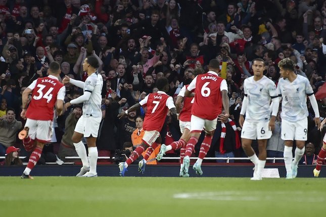 Premier League: Kalahkan Liverpool, Arsenal kembali ke Puncak Klasemen