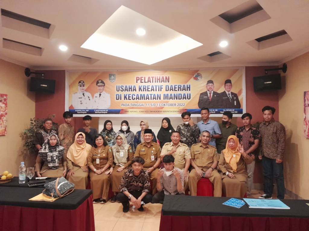 Libatkan 40 UMKM, Dinas Koperasi UKM Bengkalis Gelar Pelatihan Usaha Kreatif Daerah