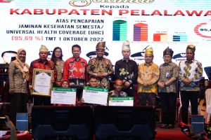 Gubernur Riau dan Bupati Pelalawan Beberkan Program Berobat Gratis