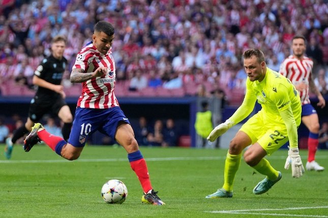 Liga Champions: Atletico Madrid Ditahan Imbang Club Brugge