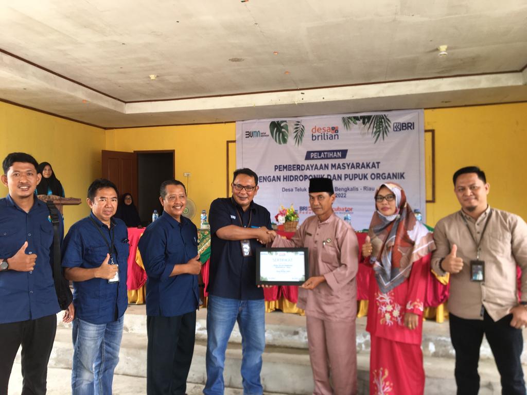 Desa Teluk Pambang Masuk Dalam 10 Besar Desa Brilian Tahun 2022