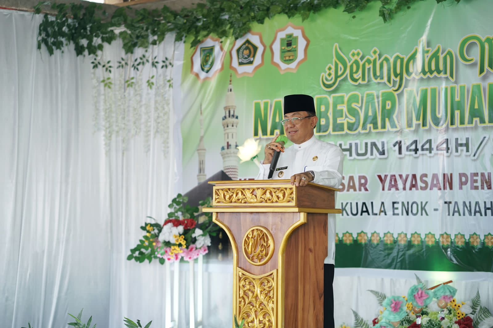 Bupati Wardan Hadiri Peringatan Maulid Nabi di Tanah Merah